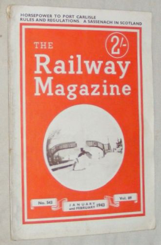 Image for The Railway Magazine no.543, January & February 1943 The Railway Magazine no.543, January & February 1943