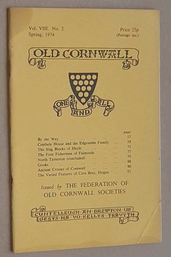 Old Cornwall vol.VIII, no.2, Spring 1974
