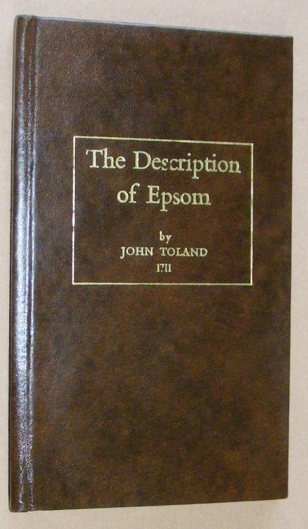 The Description of Epsom with the Humors and Politicks of the Place: in a Letter to Eudoxa