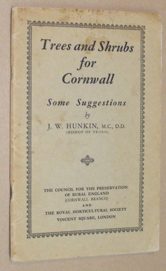 Trees and Shrubs for Cornwall, some suggestions