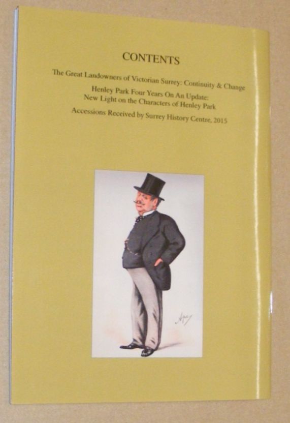 Surrey History Volume 15, 2016