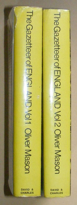 The Gazetteer of England [2 vols]. England's cities, towns, villages and hamlets: a comprehensive list with basic details on each