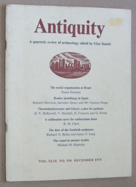 Antiquity Vol.XLIX, no.19, December 1975