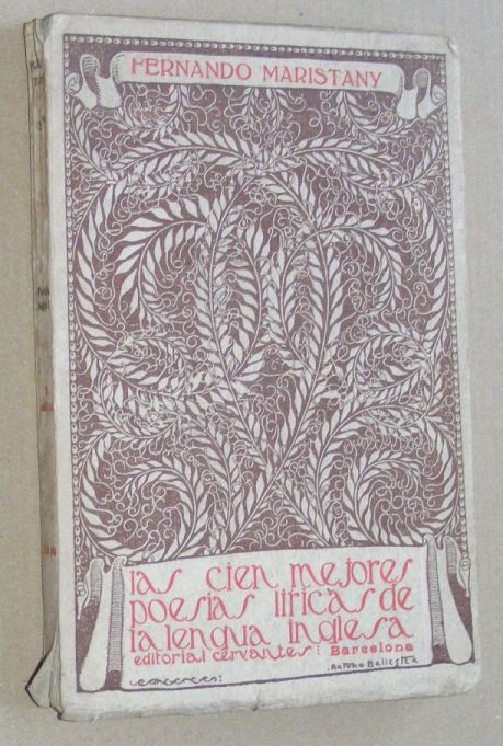 Image for Las cien mejores poesas liricas) de la lengua Inglesa traducidas directamente en verso Las cien mejores poesas liricas) de la lengua Inglesa traducidas directamente en verso