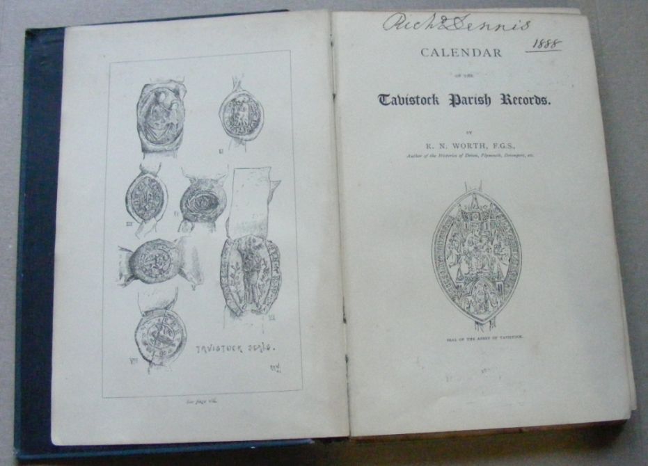 Calendar of the Tavistock Parish Records