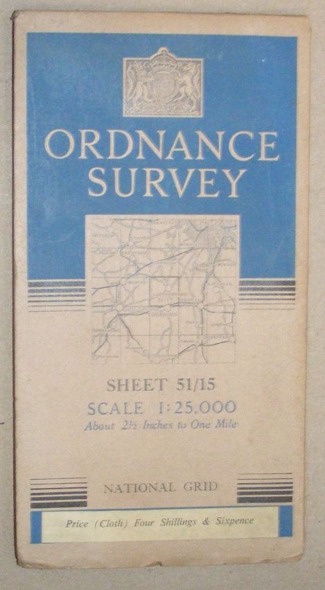 [Leatherhead]. 1:25000 First Series Map Sheet 51/15 [TQ 15]
