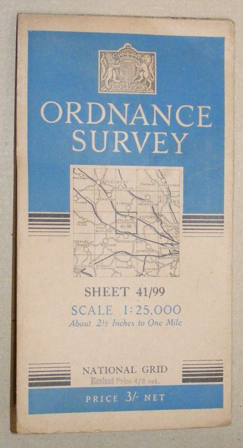 [Amersham]. 1:25000 First Series Map Sheet 41/99 [SU 99]