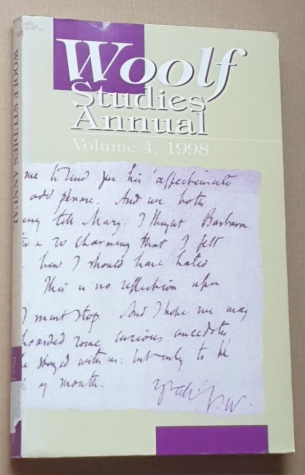Image for Woolf Studies Annual Volume 4, 1998 Woolf Studies Annual Volume 4, 1998