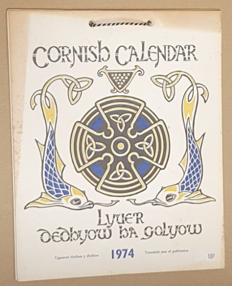 Cornish Calendar for 1974 and 1975 (2 items)