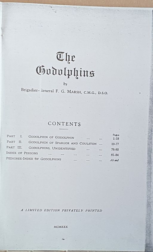 The Godolphins