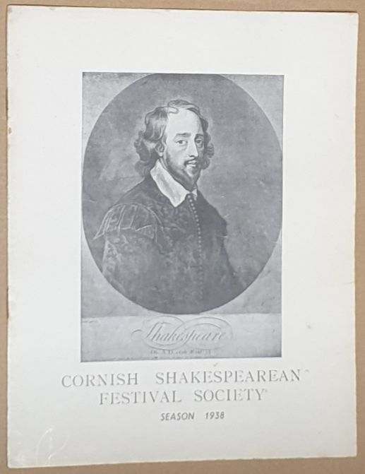 Cornish Shakespearean Festival Society, Seasons 1934, 1937, 1938, 1939 [4 volumes]