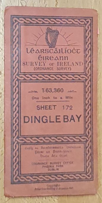 Dingle. 1:63360 One inch to a mile Map Sheet 172