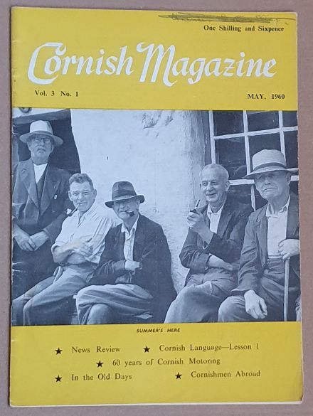 Cornish Magazine Vol.3 No.1, May 1960