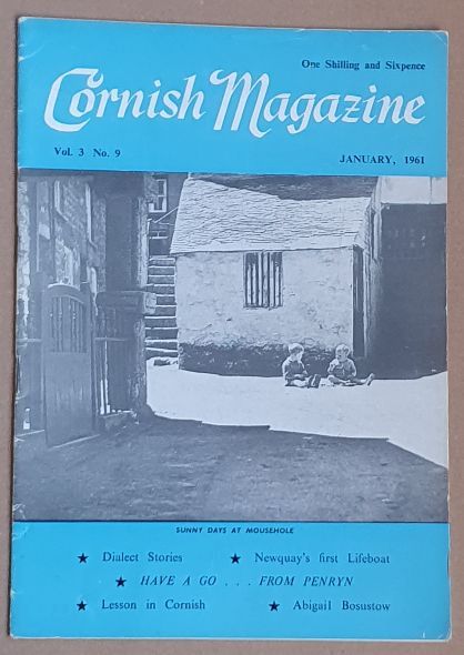 Cornish Magazine Vol.3 No.9, January 1961