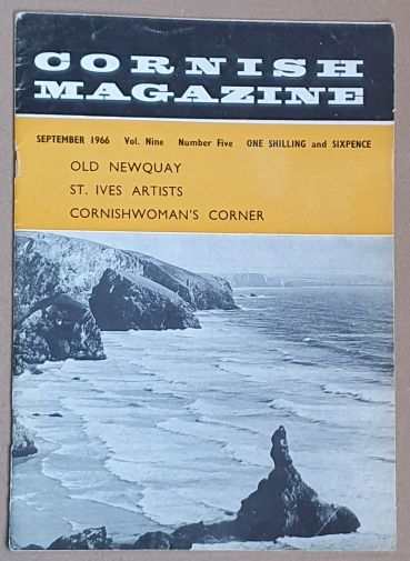 Cornish Magazine Vol.9 No.5, September 1966
