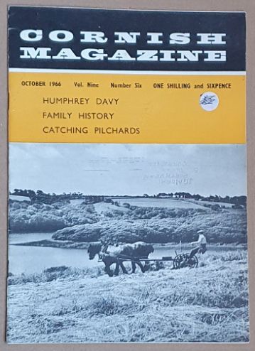 Cornish Magazine Vol.9 No.6, October 1966