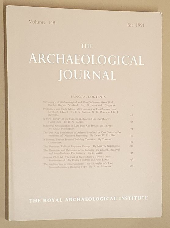 The Archaeological Journal Volume 148 for 1991