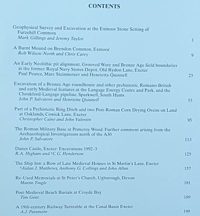 Devon Archaeological Society Proceedings No. 69 2011