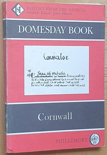 Domesday Book 10: Cornwall (History from the Sources series)