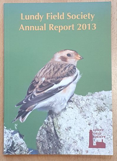 Lundy Field Society Annual Report 2013