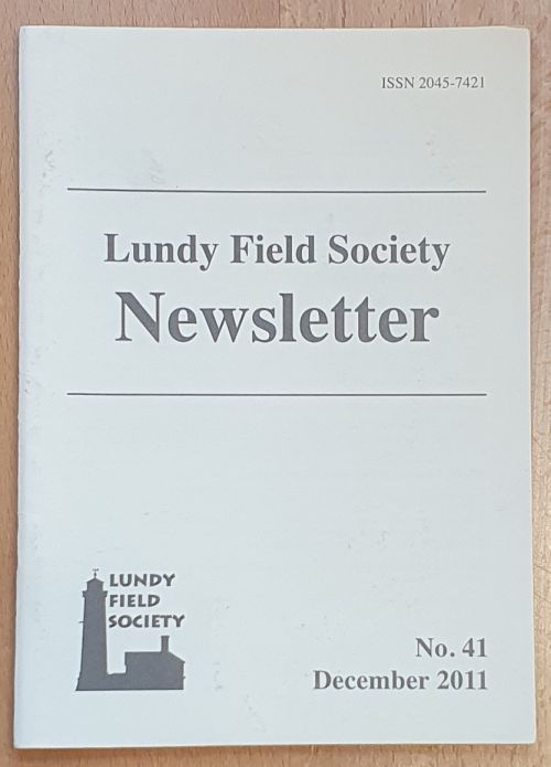 Lundy Field Society Newsletter No.41 December 2011