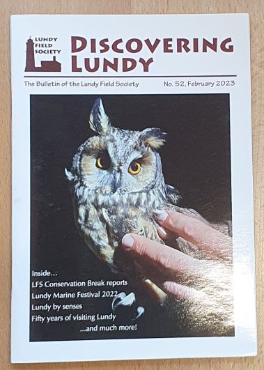 Discovering Lundy. The Bulletin of the Lundy Field Society. No.52, February 2023