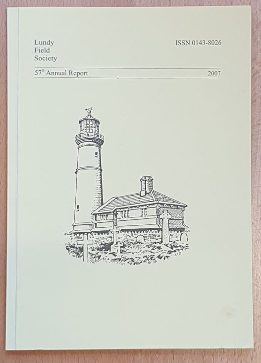 Lundy Field Society 57th Annual Report, 2007