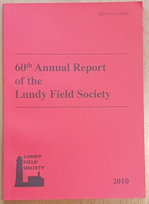 Lundy Field Society 60th Annual Report, 2010