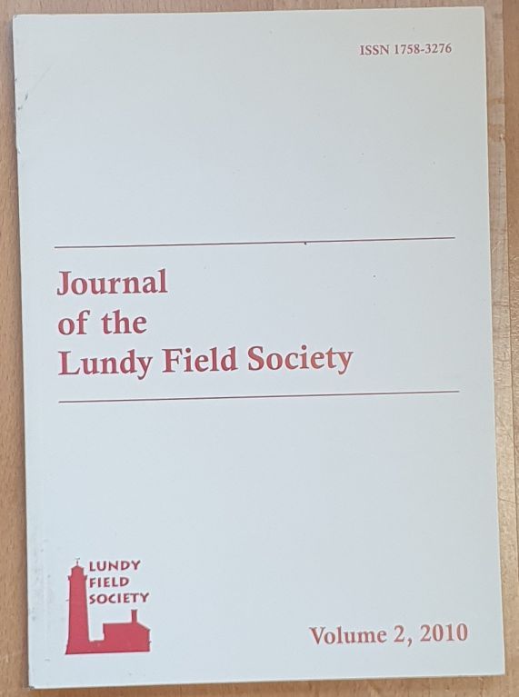 Journal of the Lundy Field Society. Volume 2, 2010