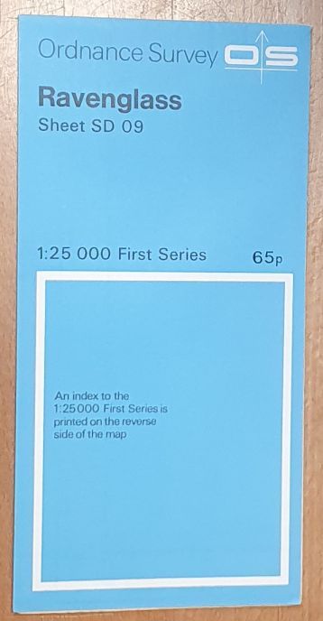 Ravenglass. 1:25000 First Series Map Sheet SD 09