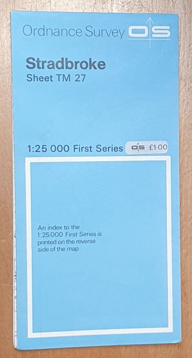 Stradbroke. 1:25000 First Series Map Sheet TM 27