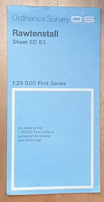 Rawtenstall. 1:25000 First Series Map Sheet SD 82