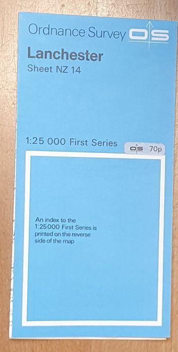 Lanchester. 1:25000 First Series Map Sheet NZ 14