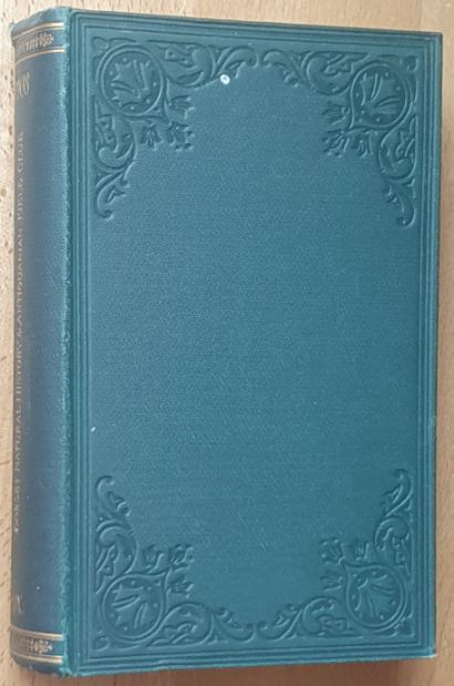 Proceedings of The Dorset Natural History & Antiquarian Field Club Volume XXIX [29]