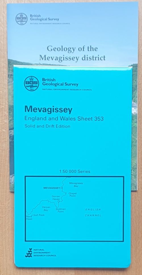 Geology of the Mevagissey district : a brief description of the geological map AND Mevagissey, England and Wales 1:50000 Sheet 353, Solid and Drift Edition