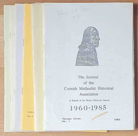 The Journal of the Cornish Methodist Historical Association - 6 issues 1985-1991