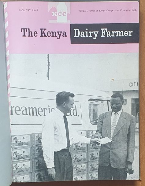 Kenya Dairy Farmer, Volume 8 [or 9), 1961. Official Journal of Kenya Co-operative Creameries Ltd