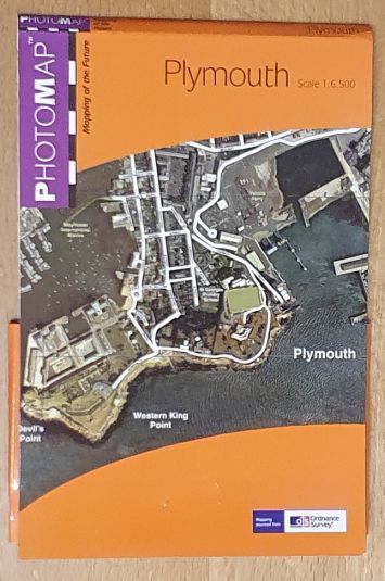Plymouth Photomap, Scale 1:6,500