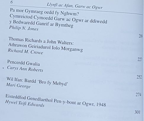 Llynfi Ac Afan, Garw Ac Ogwr (Cyfres Y Cymoedd)