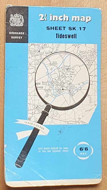 Tideswell. 1:25000 First Series Map Sheet SK 17