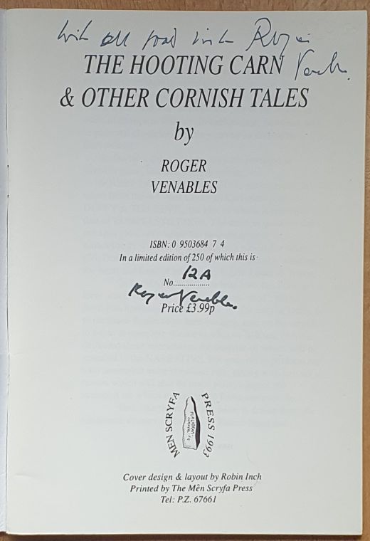 The Hooting Carn & other Cornish tales
