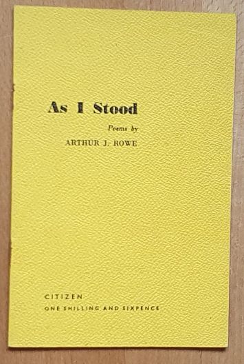 As I Stood : poems