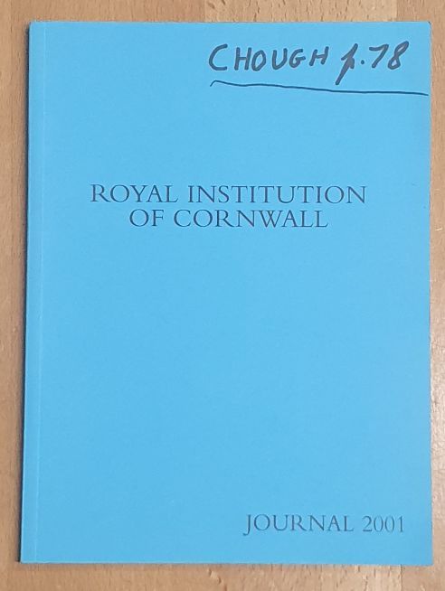 Journal of the Royal Institution of Cornwall 2001
