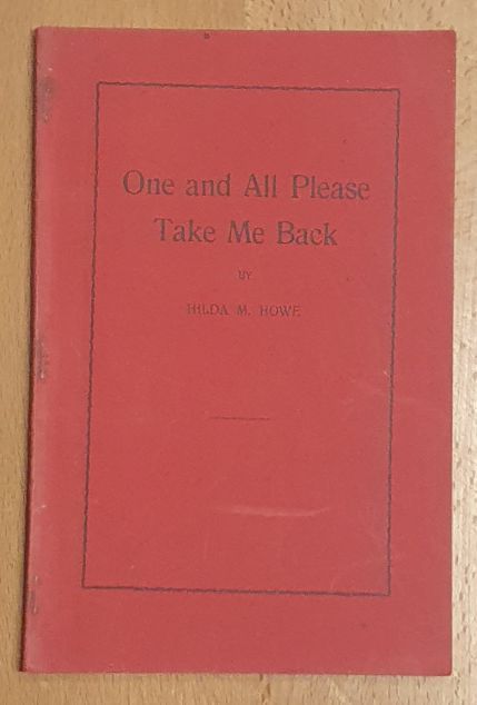 One and All Please Take Me Back