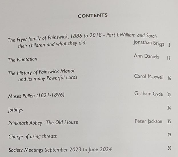 Painswick Chronicle Number 27, 2024