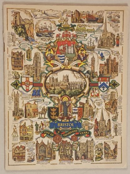 City and County of Bristol Festival of Britain June 15th to July 28th, 1951 Souvenir Handbook
