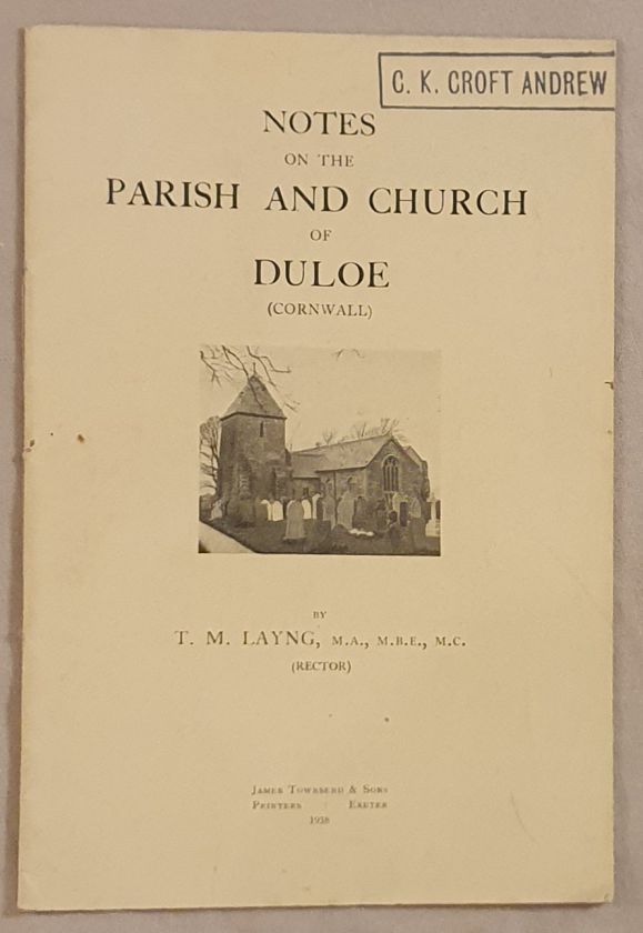 Notes on the Parish and Church of Duloe (Cornwall)