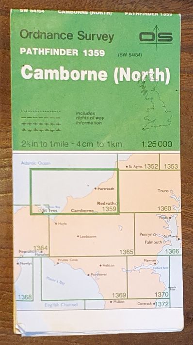 Camborne (North) Pathfinder Map 1359 (SW 54/64)