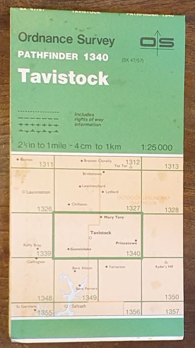 Tavistock Pathfinder Map 1340 (SX 47/57)