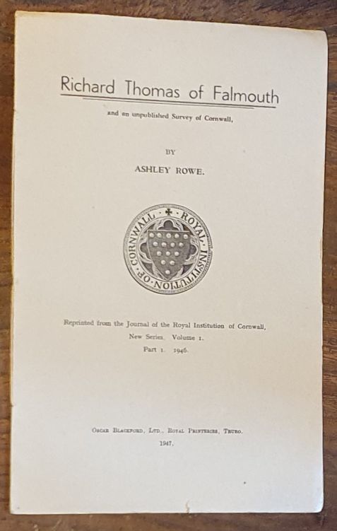 Richard Thomas of Falmouth and an unpublished Survey of Cornwall